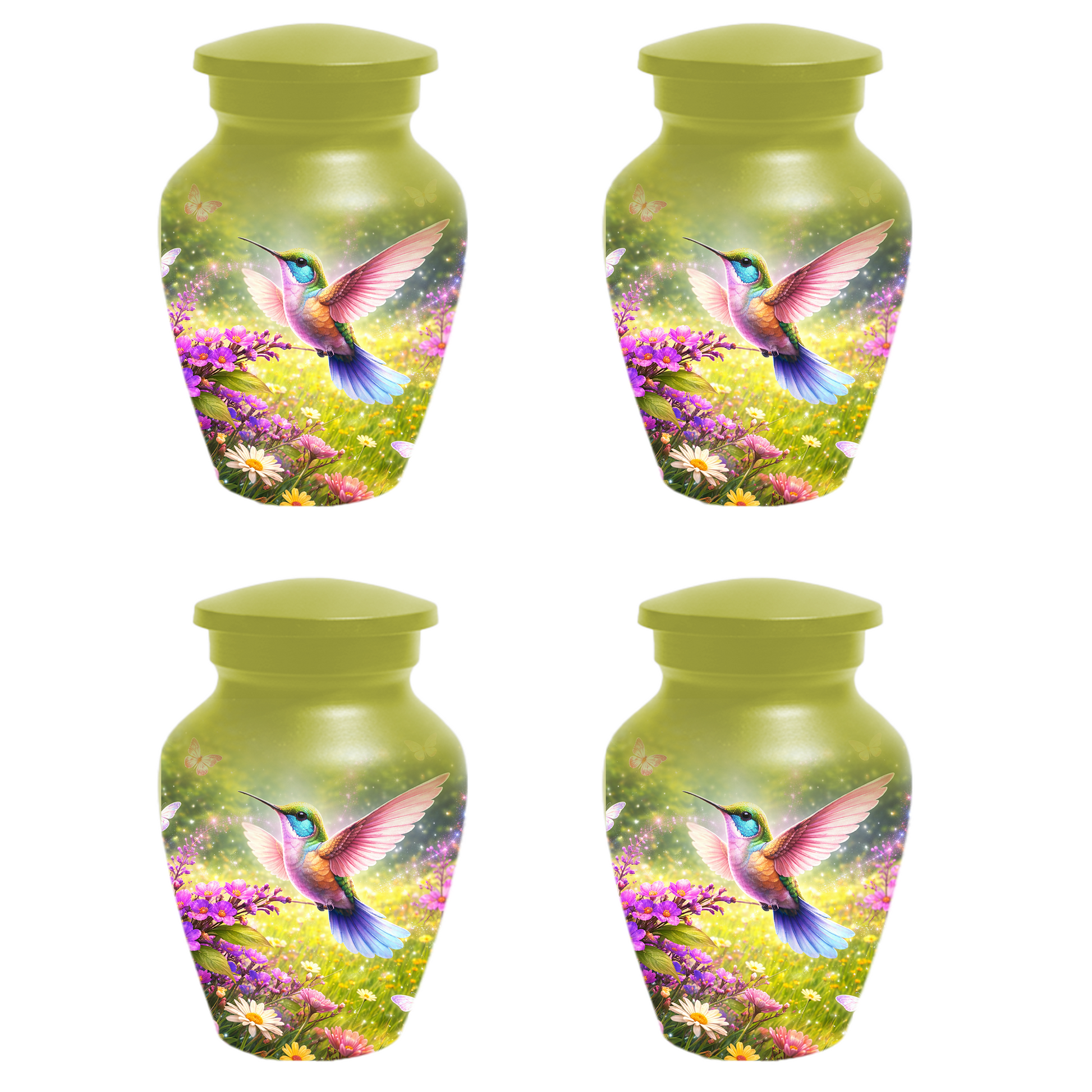 Hummingbird Urn for Ashes, Custom Cremation Urn for Mom