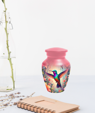 Hummingbird Memorial Urn | Custom Cremation Urn for Mom