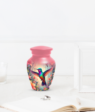 Hummingbird Memorial Urn | Custom Cremation Urn for Mom