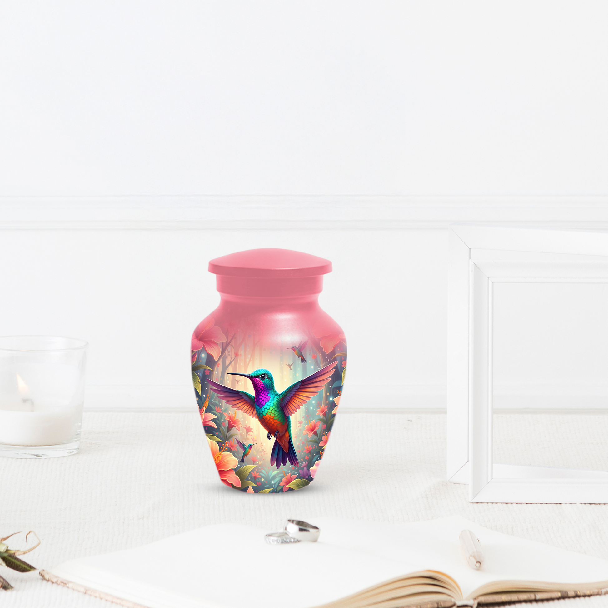 Hummingbird Memorial Urn | Custom Cremation Urn for Mom
