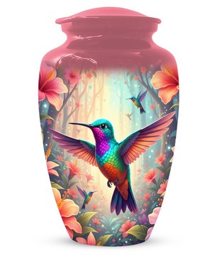 Hummingbird Memorial Urn | Custom Cremation Urn for Mom