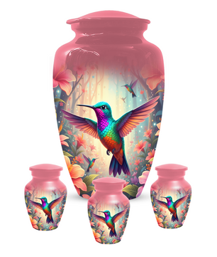 Hummingbird Memorial Urn | Custom Cremation Urn for Mom