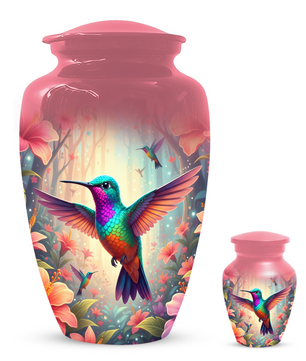Hummingbird Memorial Urn | Custom Cremation Urn for Mom