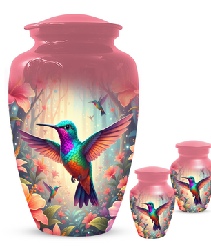 Hummingbird Memorial Urn | Custom Cremation Urn for Mom