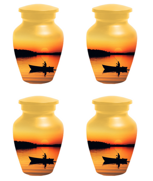 Fishing Urn for Human Ashes | Personalized Memorial Urn