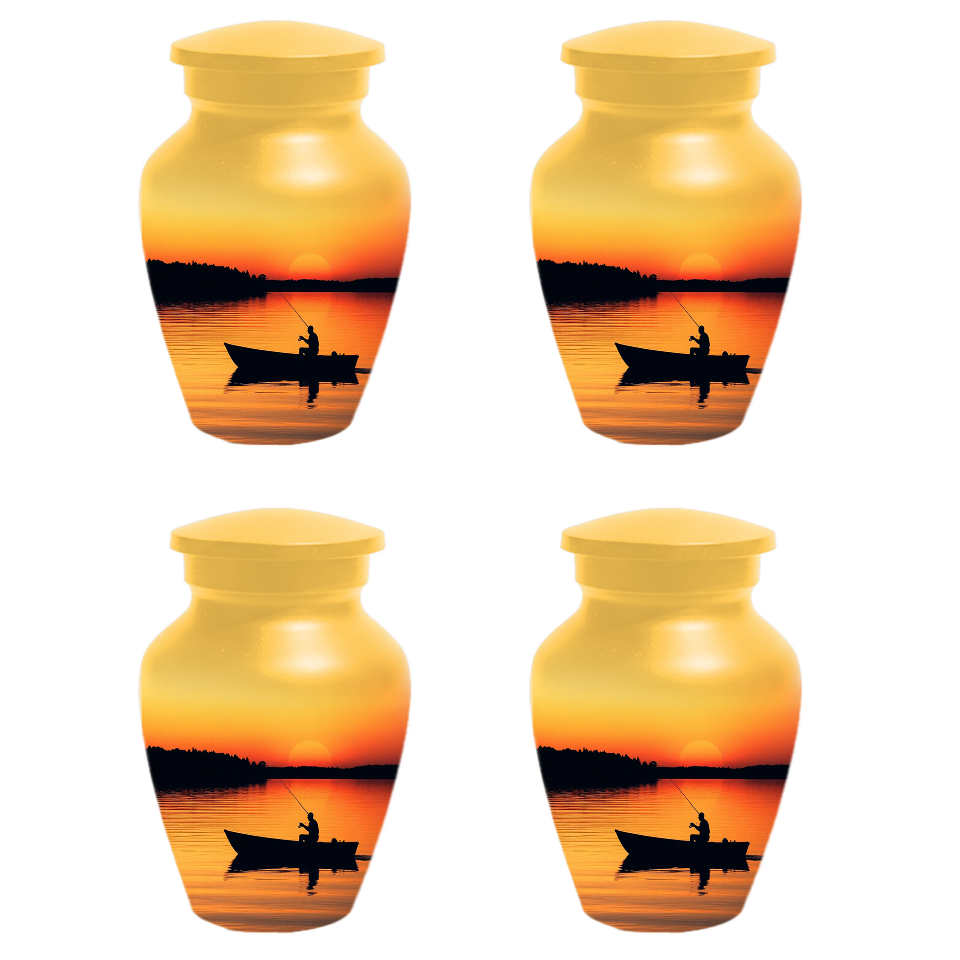 Fishing Urn for Human Ashes | Personalized Memorial Urn