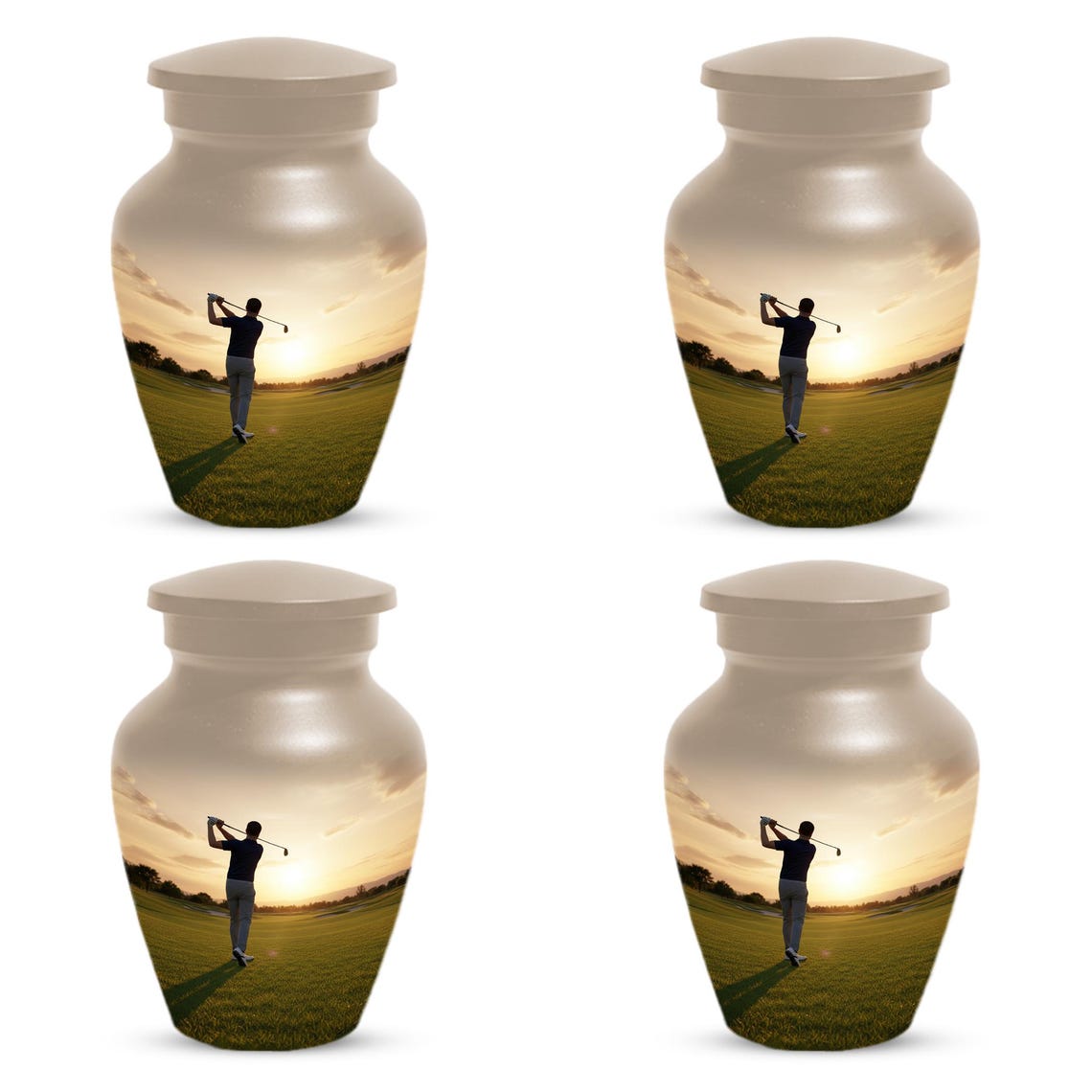 Golf Urn for Dad | Sports Cremation Urns For Adult Male Ashes