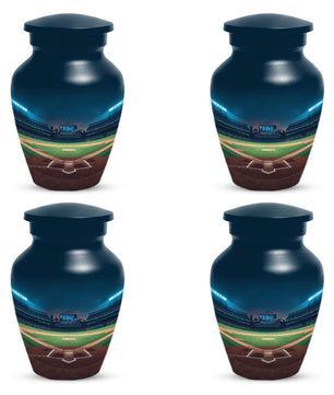 Baseball Urn for Dad | Unique Adult Male Urns | Small Keepsake For Men Ashes
