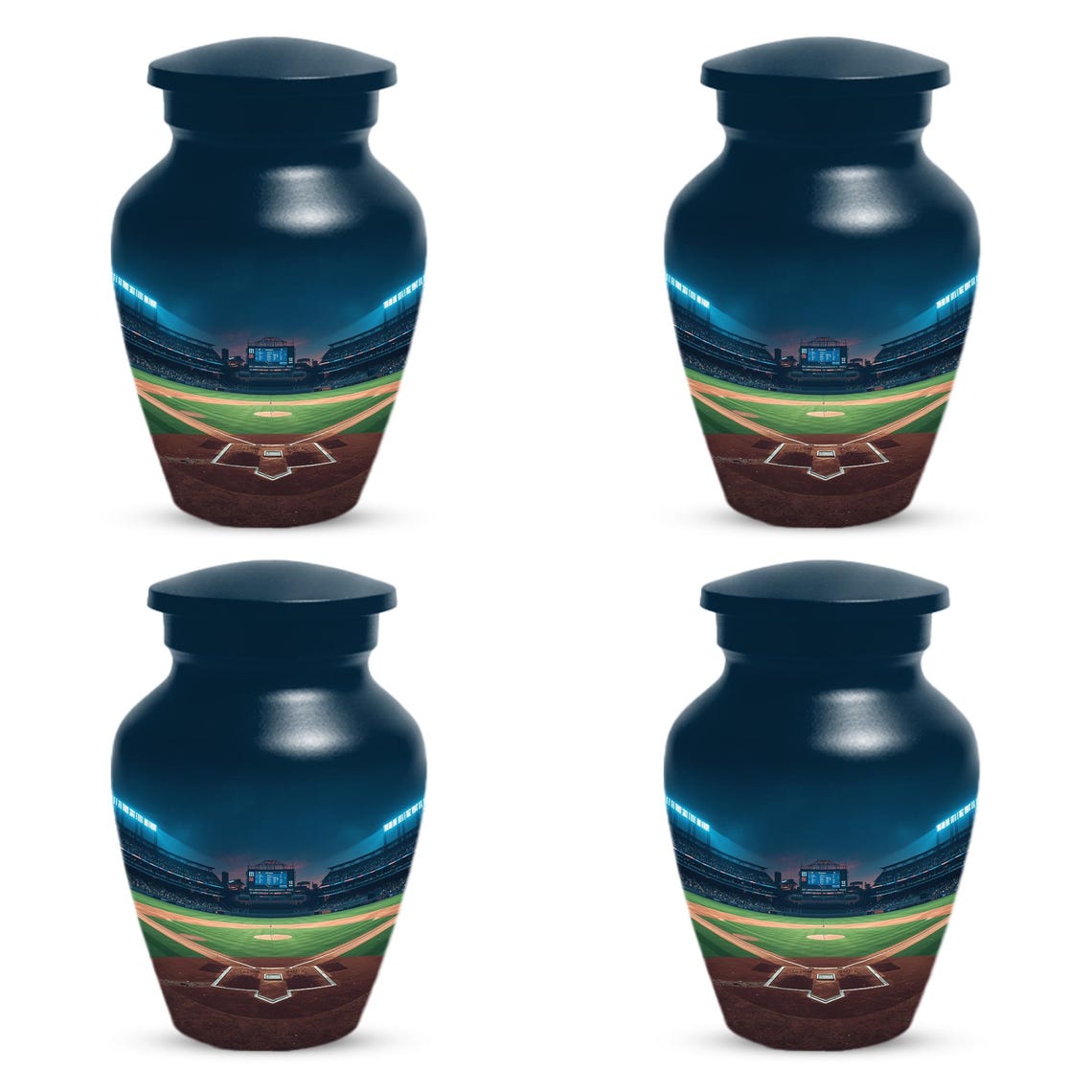 Baseball Urn for Dad | Unique Adult Male Urns | Small Keepsake For Men Ashes