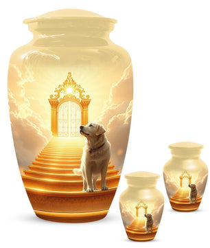 Labrador Dog Urns For Ashes | Extra Large Pet Cremation Urn For Memorial