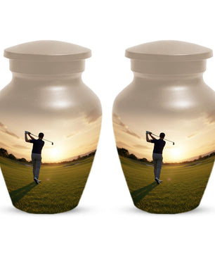 Golf Urn for Dad | Sports Cremation Urns For Adult Male Ashes