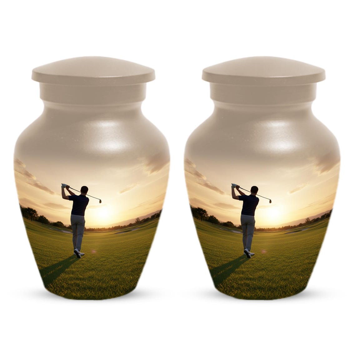 Golf Urn for Dad | Sports Cremation Urns For Adult Male Ashes