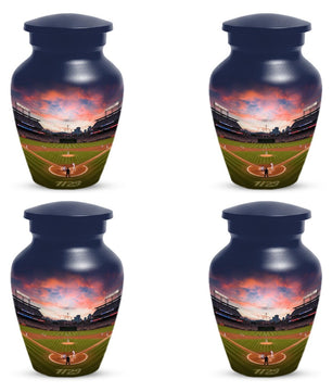 Baseball Urns for Dad | Sports Cremation Mini Urn Sets For Adult Men