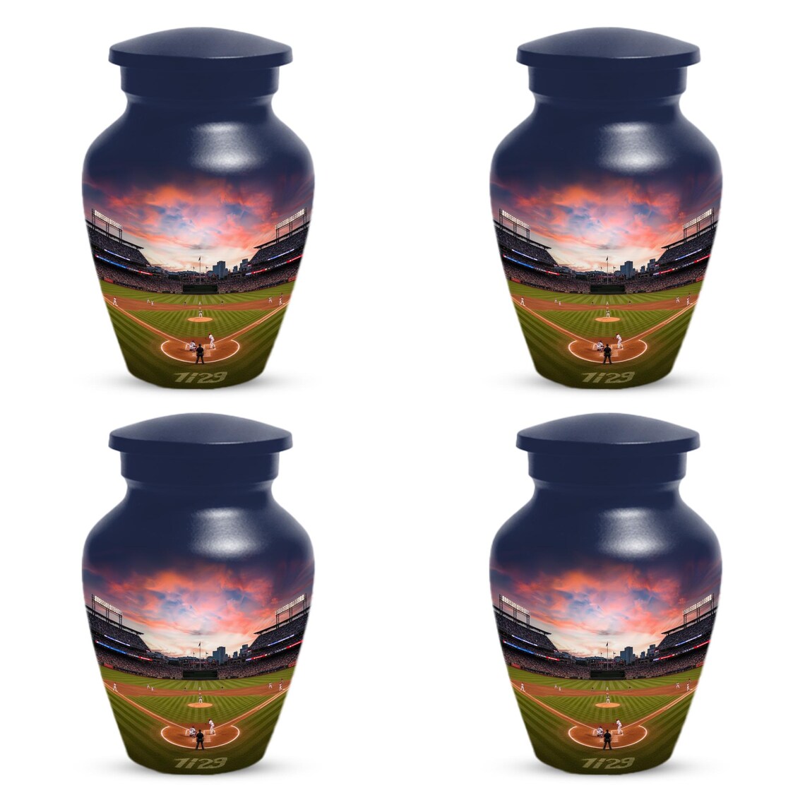 Baseball Urns for Dad | Sports Cremation Mini Urn Sets For Adult Men