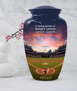 Baseball Urns for Dad | Sports Cremation Mini Urn Sets For Adult Men