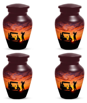 Golf Urn For Dad Ashes - Custom Personalized Sports Urns For Adult Male