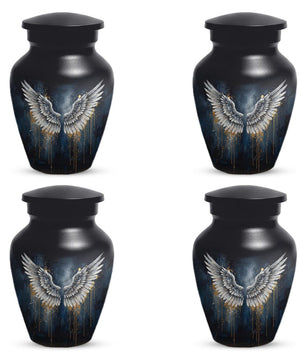 Angel Wing Large Urns For Human Ashes | Cremation Keepsake Urn For Male and Female