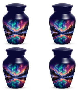 Northern Light Urns For Human Ashes - Aurora Borealis Urn For Mom and Dad