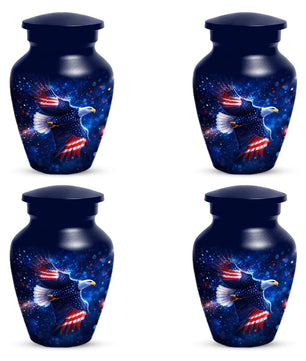 Soaring Eagle Urn For Ashes - Patriotic Cremation Urns for Military Veterans