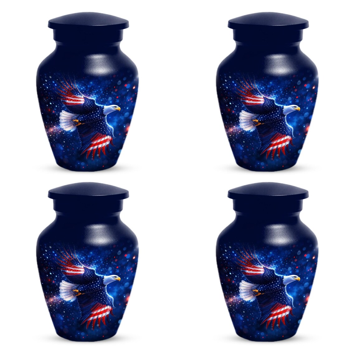 Soaring Eagle Urn For Ashes - Patriotic Cremation Urns for Military Veterans
