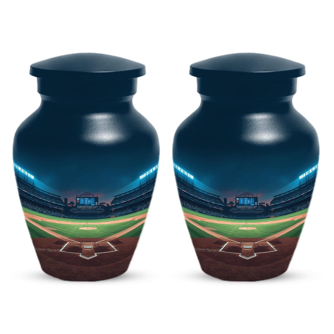 Baseball Urn for Dad | Unique Adult Male Urns | Small Keepsake For Men Ashes