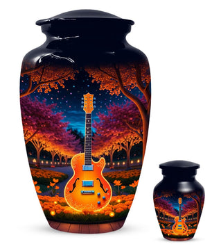 Guitar Urn For Ashes - Music Mini Urns For Male and Female Remains