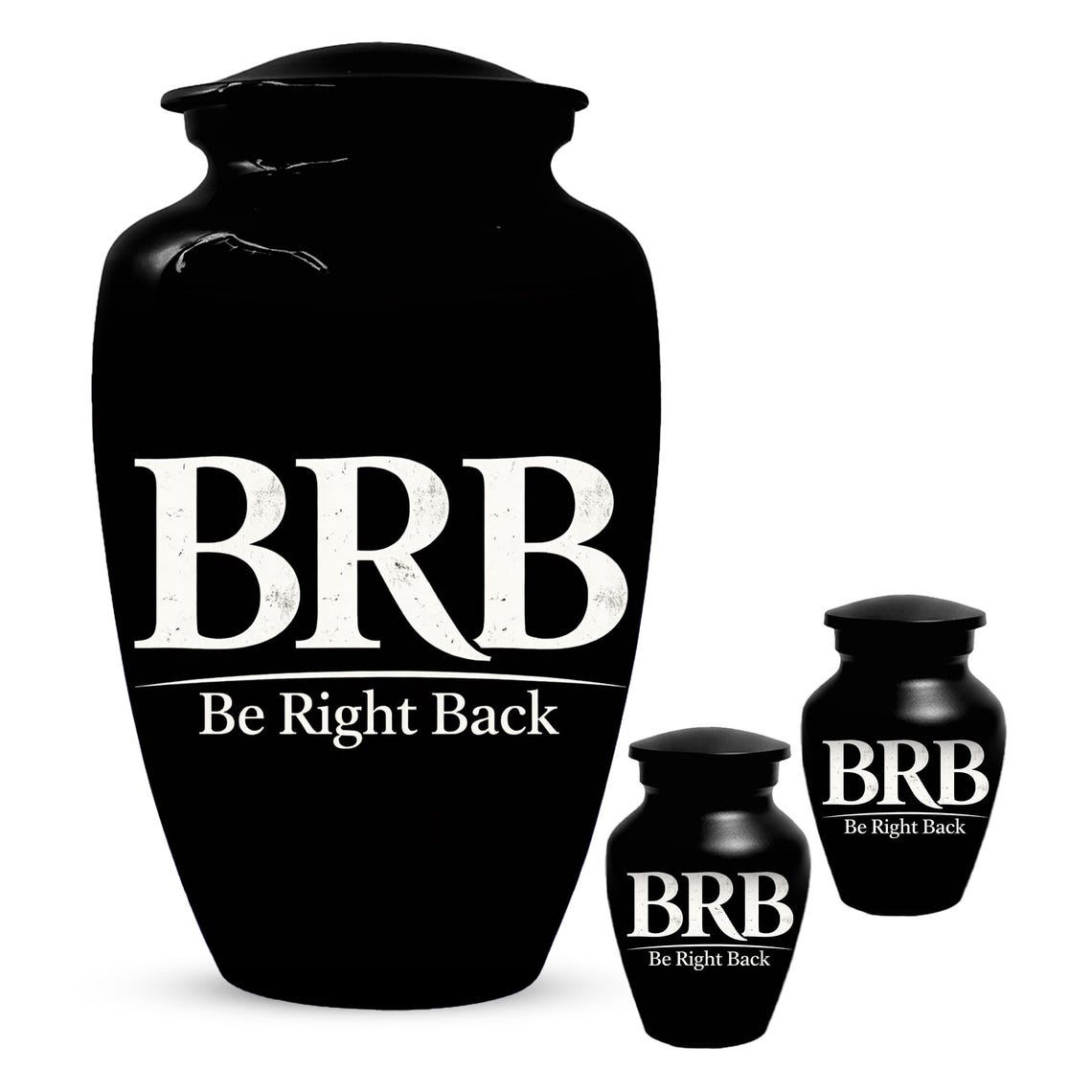 Personalized Funny Urn For Adults - Humour Urns For Human Ashes