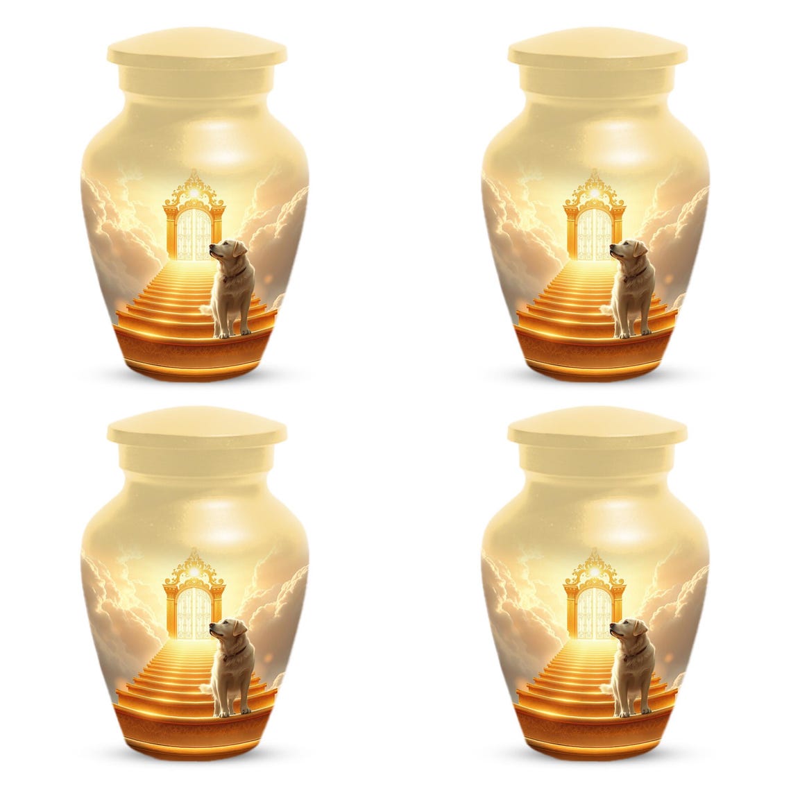Labrador Dog Urns For Ashes | Extra Large Pet Cremation Urn For Memorial