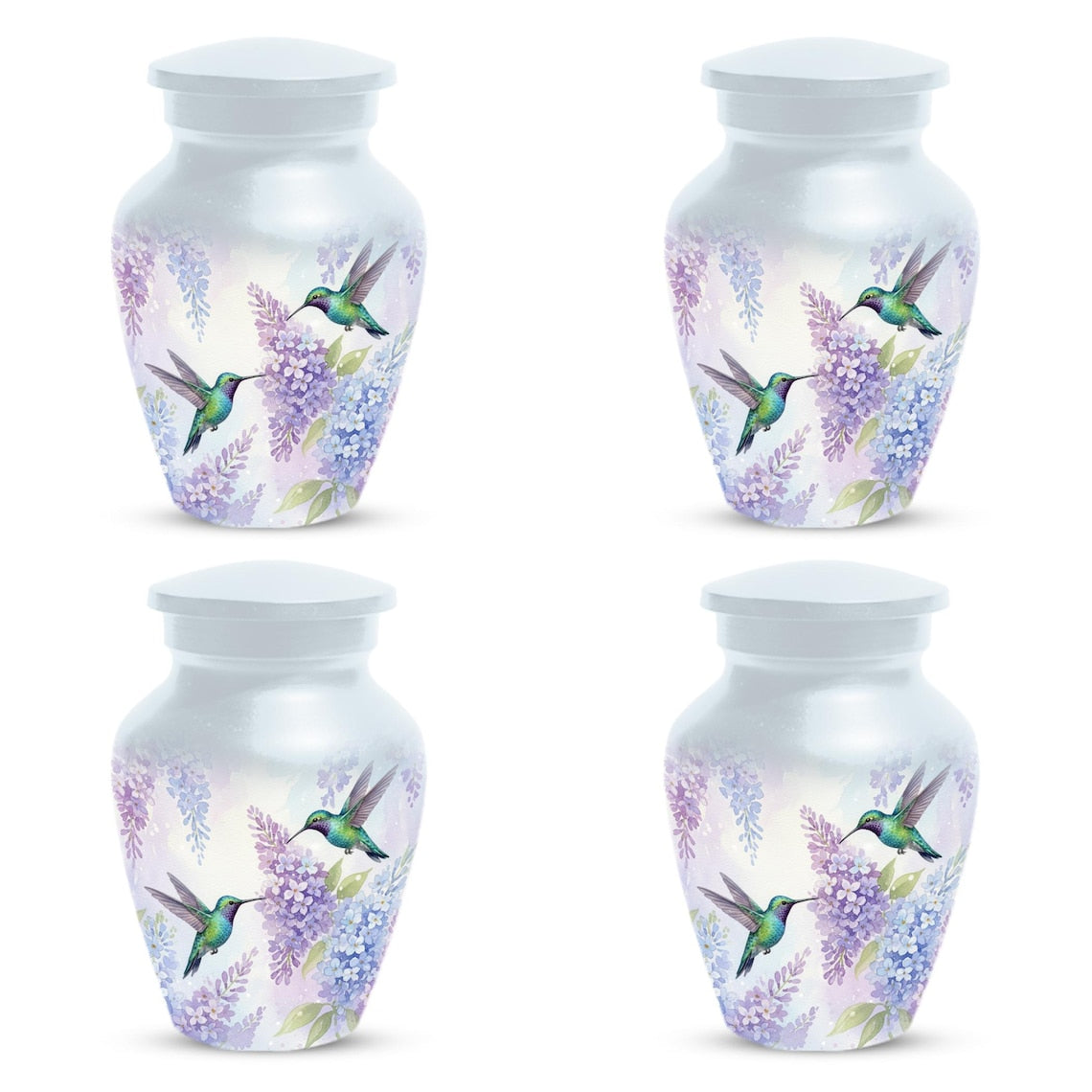 Hummingbird Urn For Women Ashes - Personalized Cremation Keepsake Small Urns For Mom