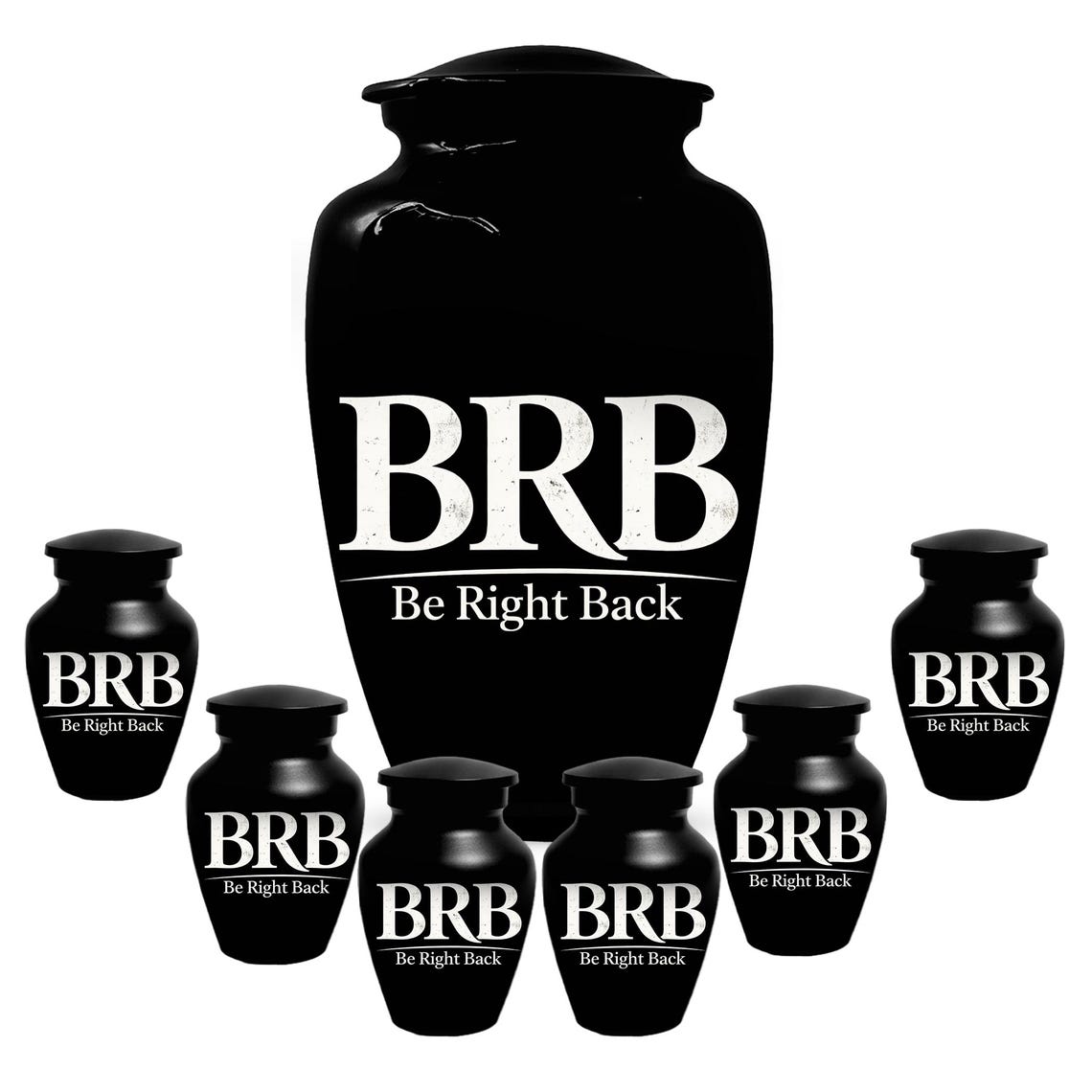 Personalized Funny Urn For Adults - Humour Urns For Human Ashes