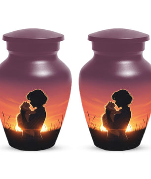 Orange Cat Cremation Urns For Ashes