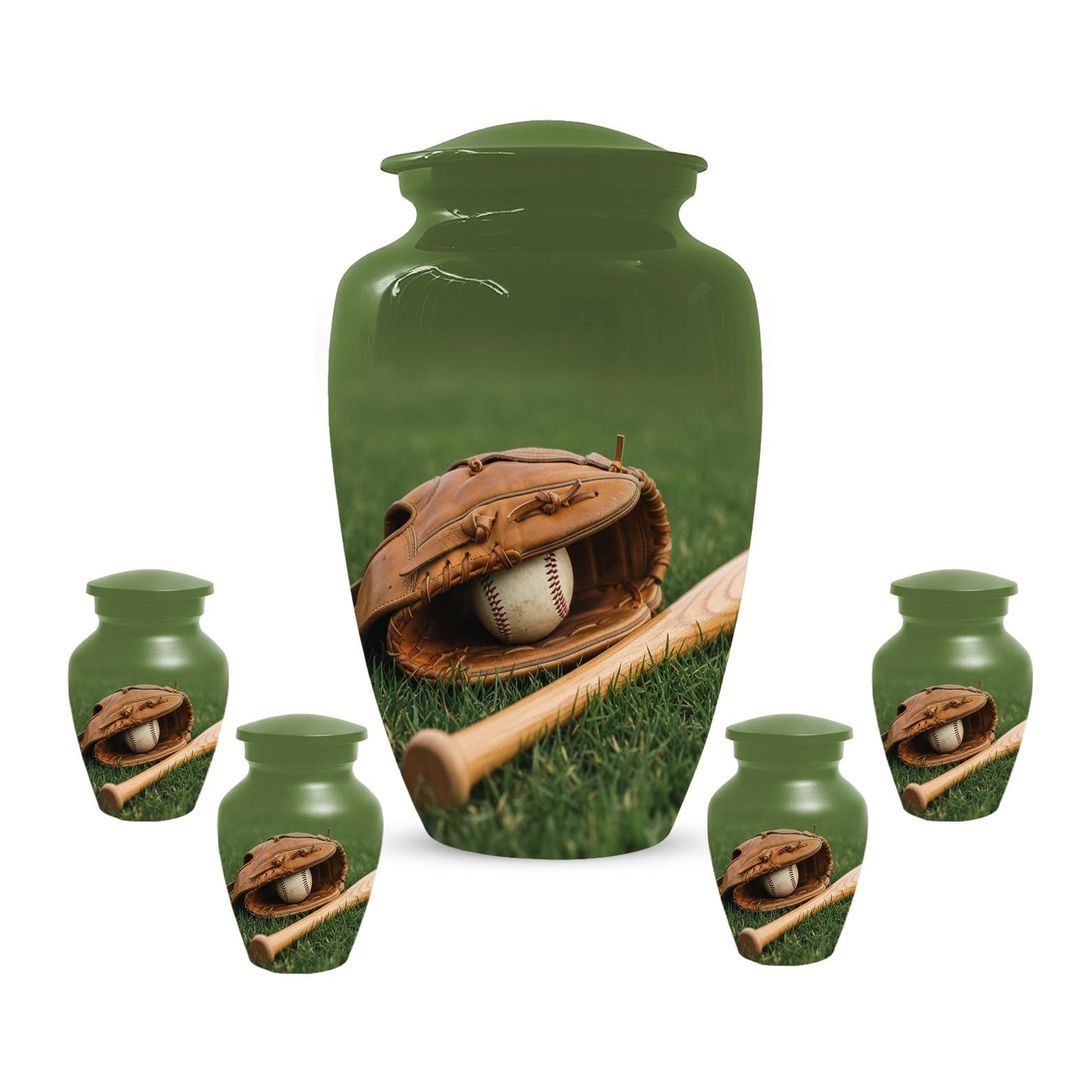 Baseball Urn for Dad | Sports Cremation Urns For Men Ashes