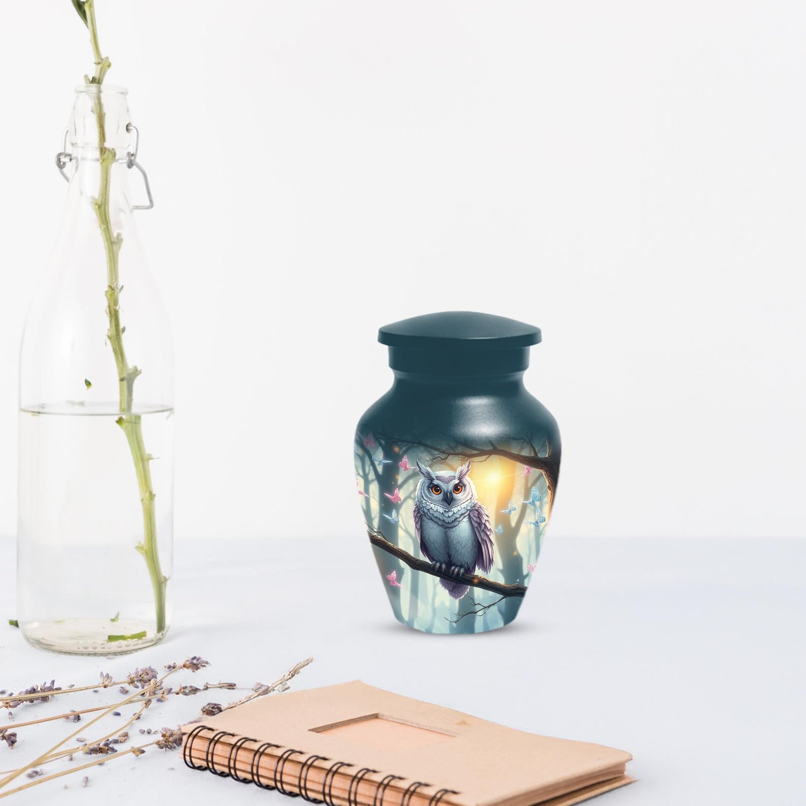 Owl Urn for Human Ashes | Mini Bird Cremation Urns For Adult Mom & Dad