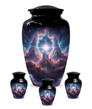 Galaxy Urn For Human Ashes | Personalized Small Cremation Urns For Male and Female