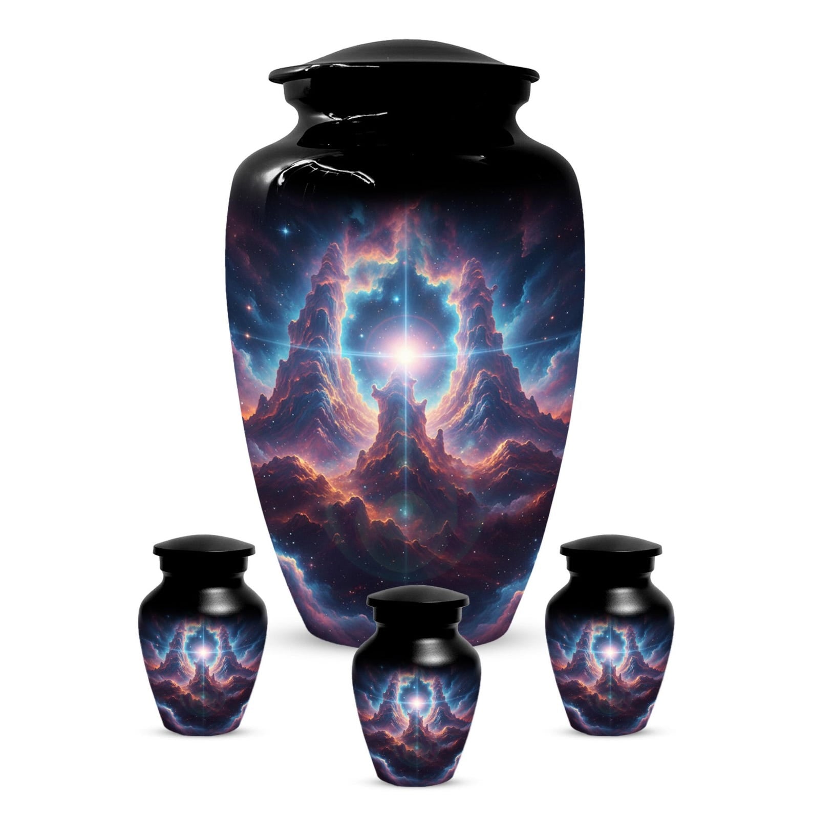 Galaxy Urn For Human Ashes | Personalized Small Cremation Urns For Male and Female