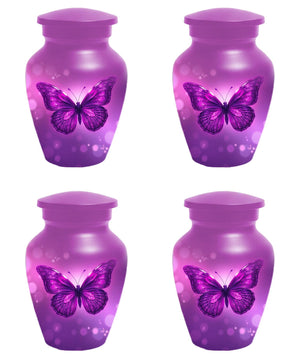 Pink Butterfly Urn for Mom - Pink Bird Urns For Adult Female Ashes