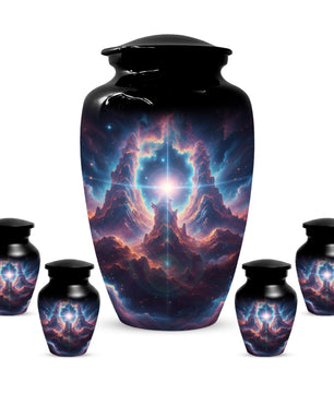 Galaxy Urn For Human Ashes | Personalized Small Cremation Urns For Male and Female