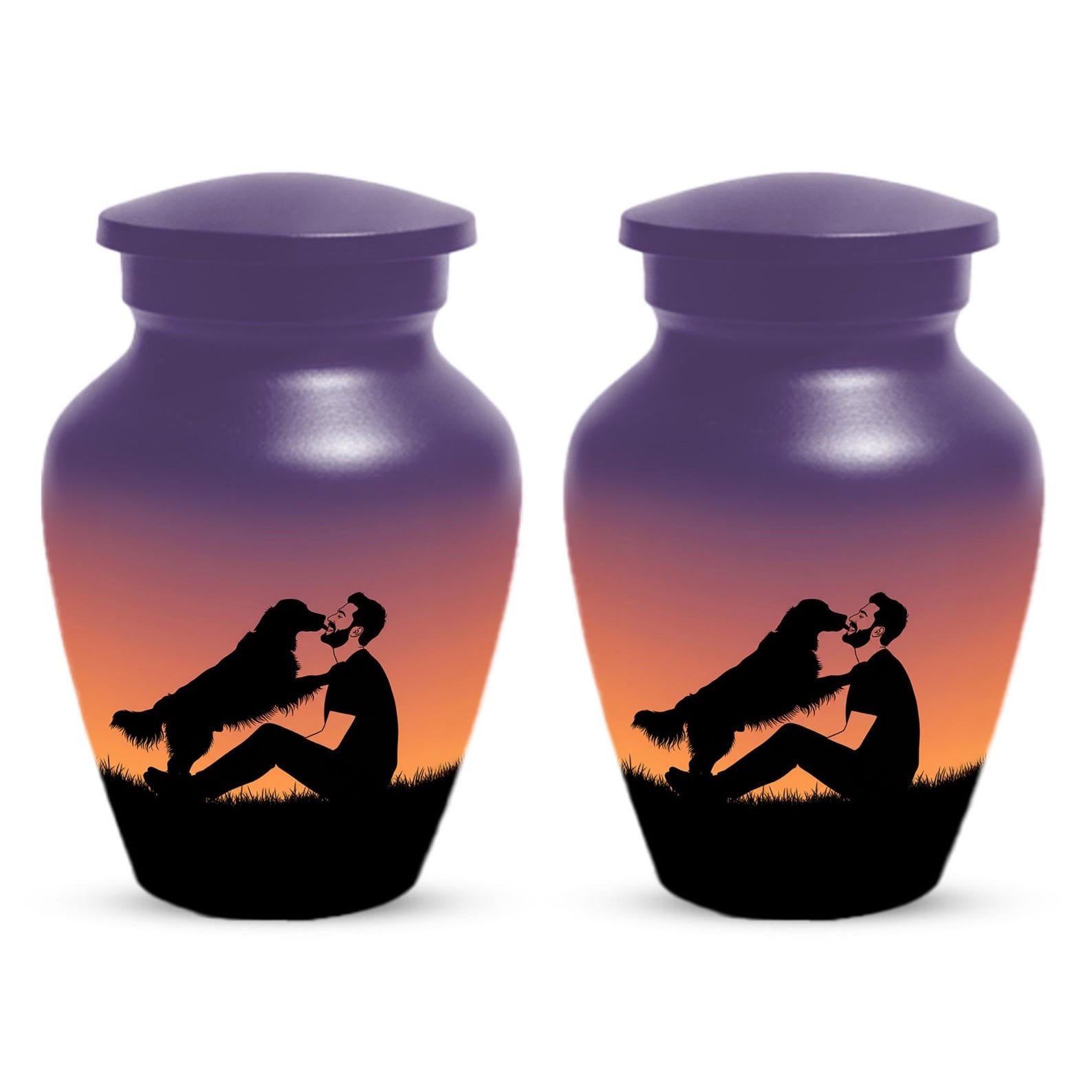 Dog Memorial Urn for Ashes | Handmade Personalized Pet Cremation Urns