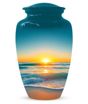 Flower Cremation Urns For Ashes - Wildflower Floral Urn For Male & Female