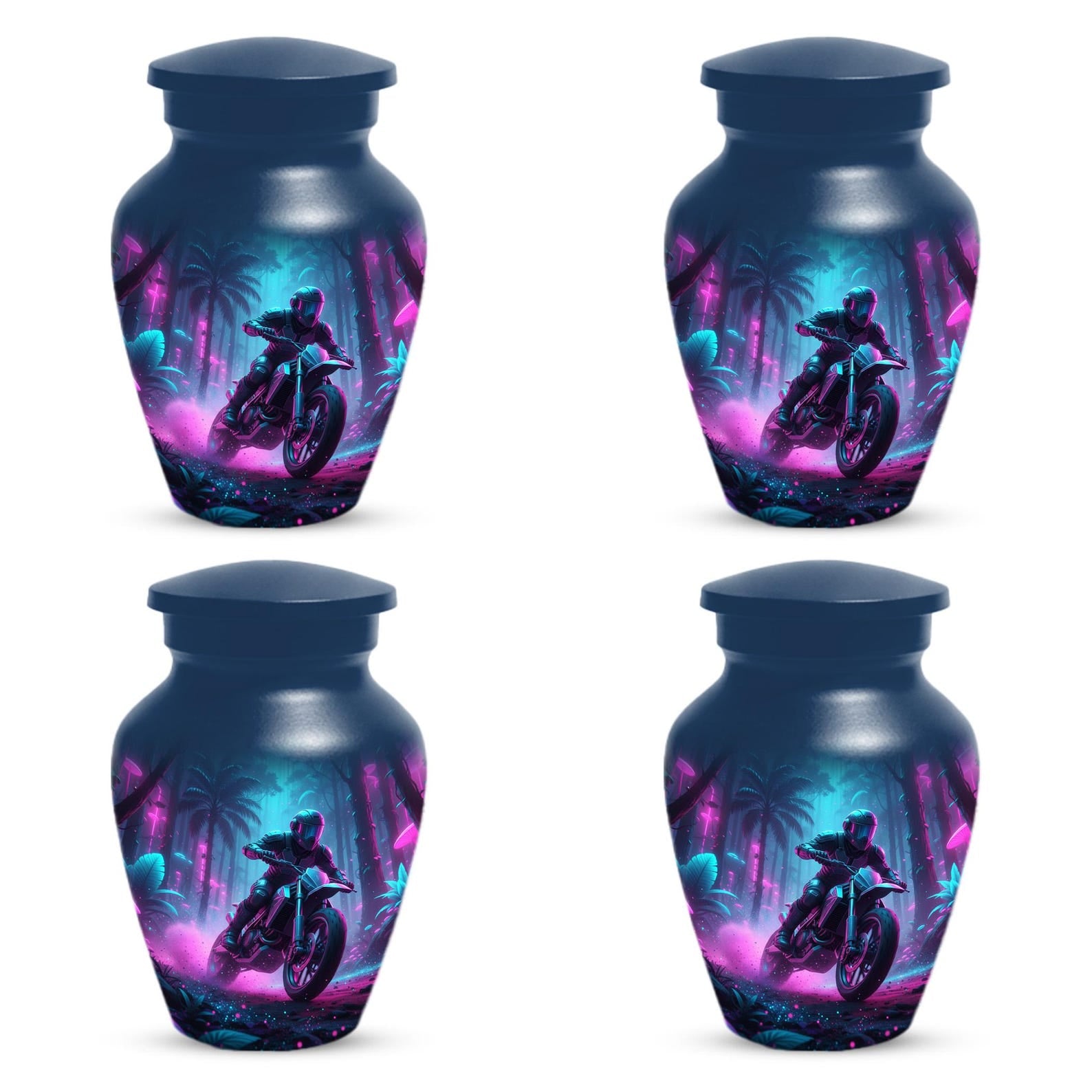 Motorcycle Urn for Human Ashes | Motorbike Small Keepsake Cremation Urns For Dad