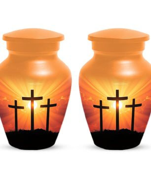 Cross Urn For Ashes | Customized Religious Urns For Adult Human Ash Remains