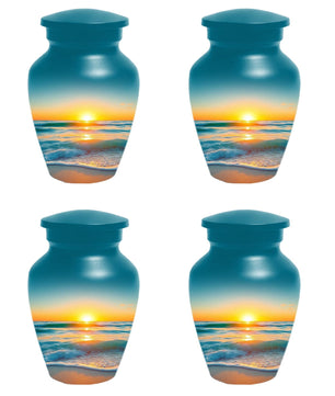 Flower Cremation Urns For Ashes - Wildflower Floral Urn For Male & Female