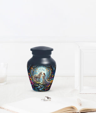 Unicorn Urn For Women Ashes | Cremation Keepsake Mini Urns For Adult Female