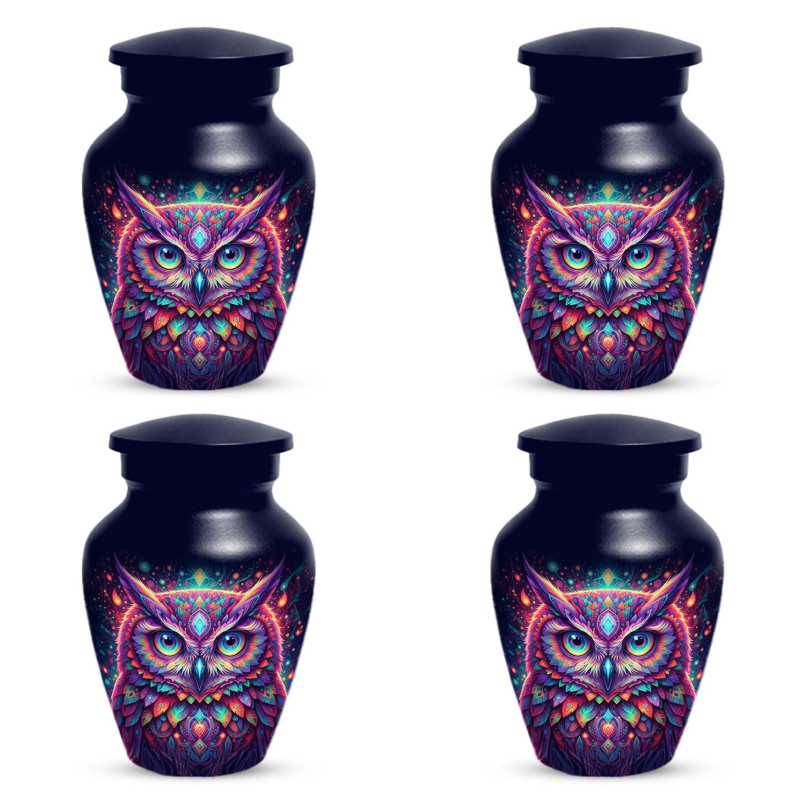 Owl Urn For Human Ashes - Adult Bird Cremation Urns For Male and Female