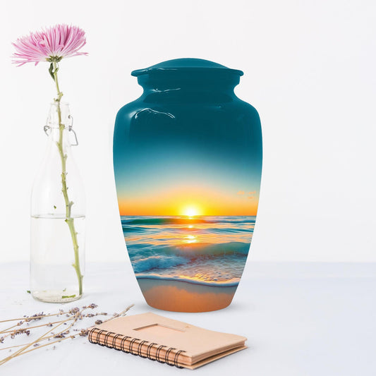Flower Cremation Urns For Ashes - Wildflower Floral Urn For Male & Female