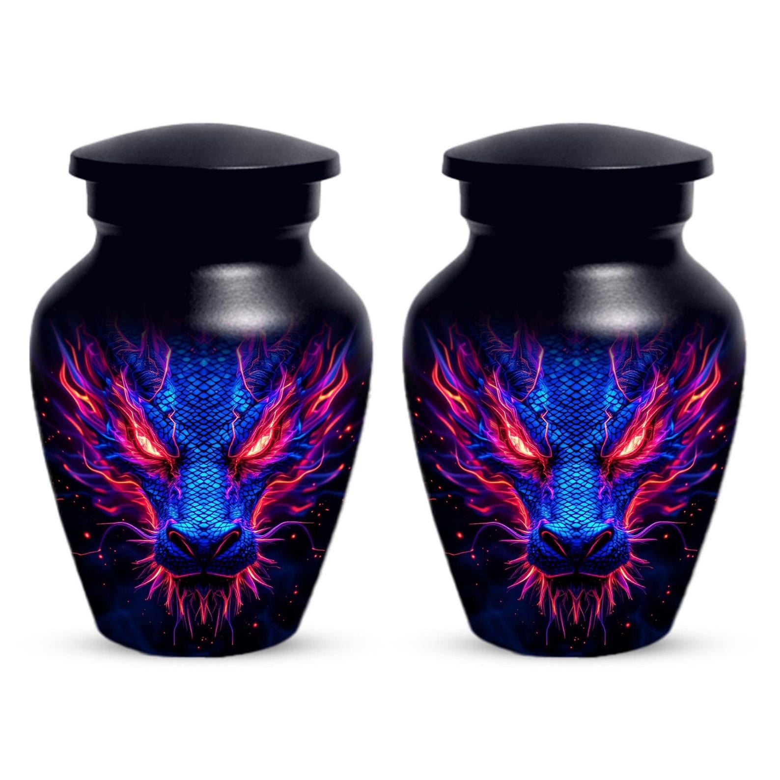 Bearded Dragon Urn For Human Ashes | Handmade Unique Funeral Urns For Dad