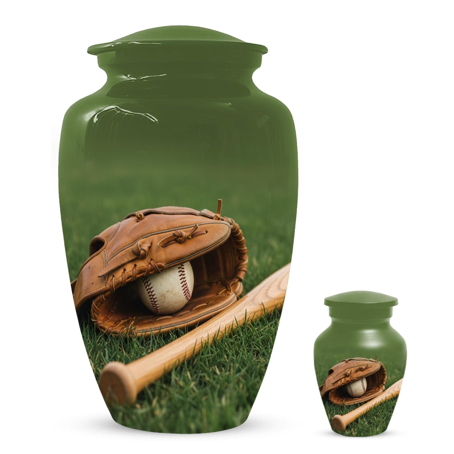 Baseball Urn for Dad | Sports Cremation Urns For Men Ashes