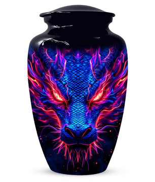 Bearded Dragon Urn For Human Ashes | Handmade Unique Funeral Urns For Dad