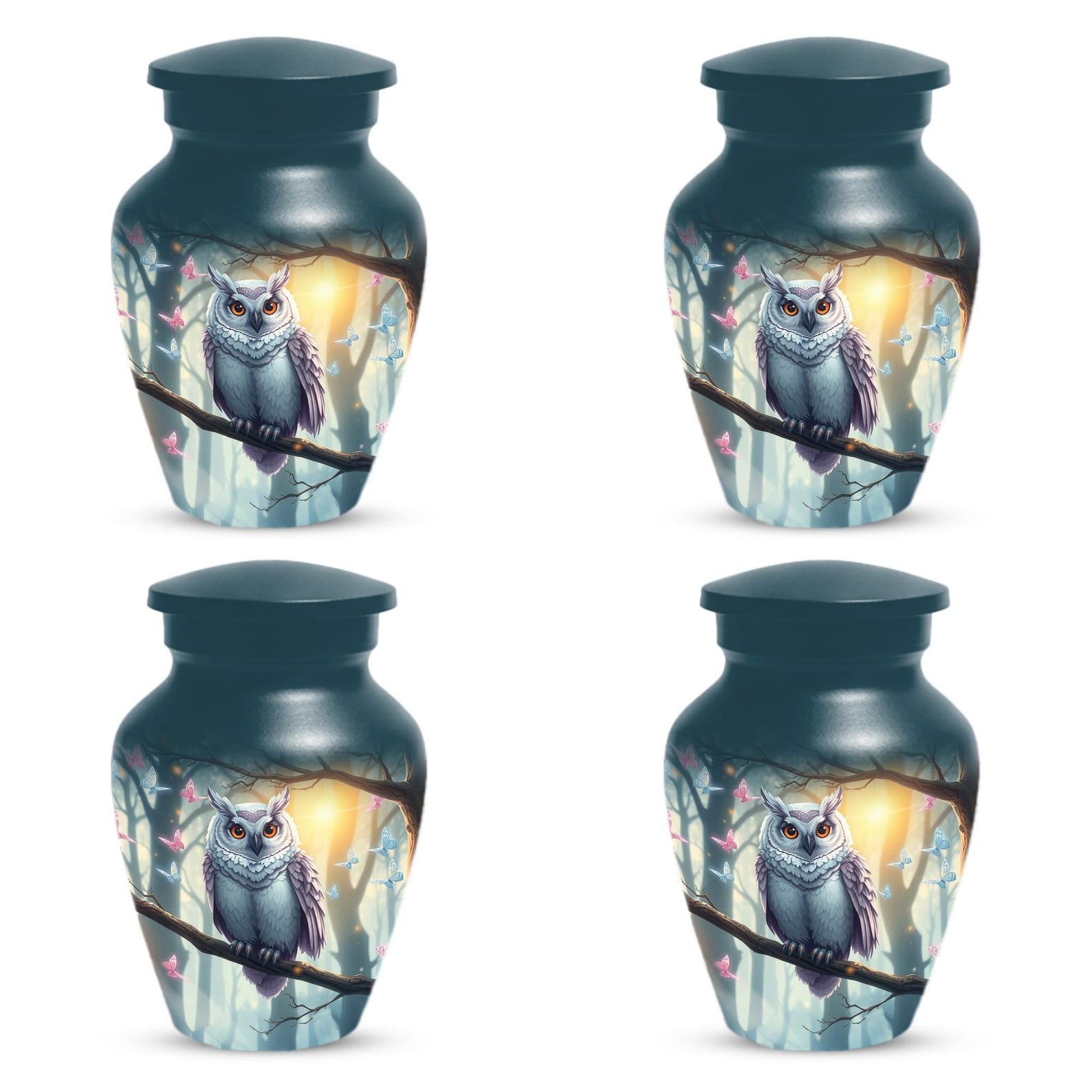 Owl Urn for Human Ashes | Mini Bird Cremation Urns For Adult Mom & Dad