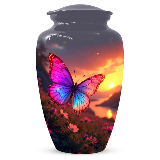 Butterfly Cremation Urn For Mom, Personalized Mini Urns For Women